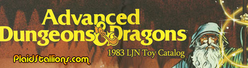 1983 LJN D&D toys