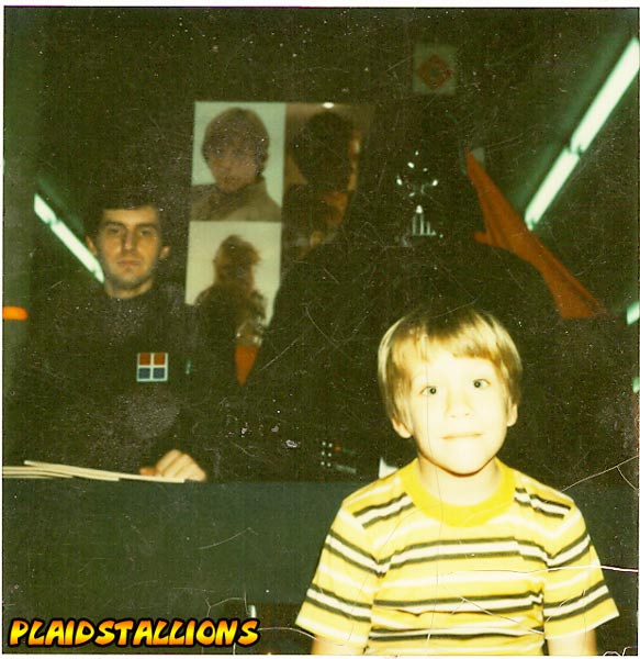 Darth Vader at a mall appearance