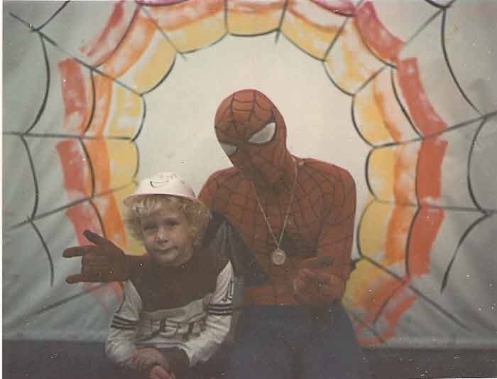 Spider-Man at the CNE in 1979