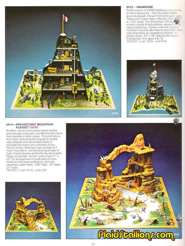 Marx Playsets for 1975