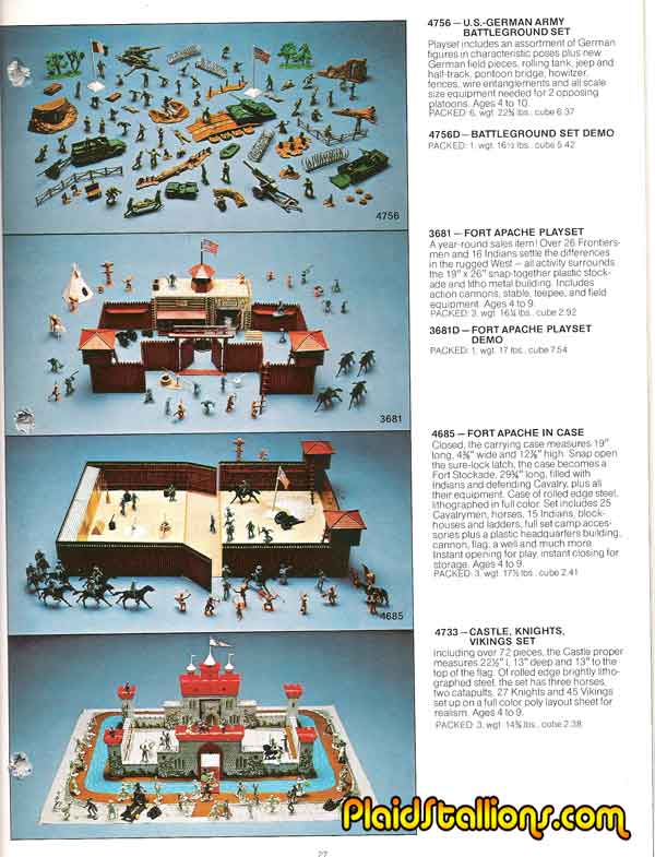 Marx Playsets for 1975