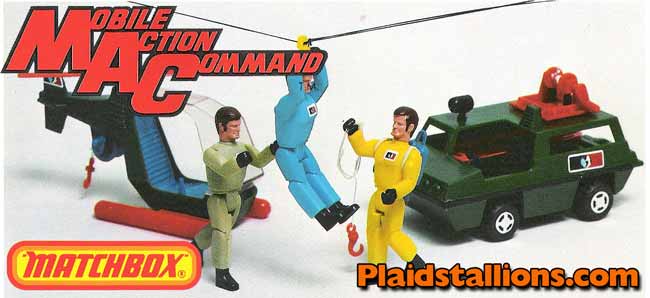 1977 Matchbox Mobile Action Command Catalog