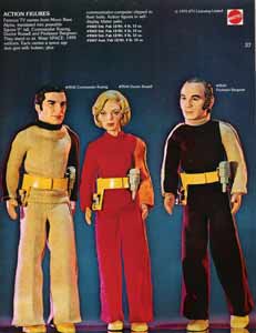 Space:1999 Action figures