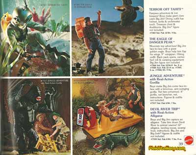 1975 Mattel Big Jim Catalog