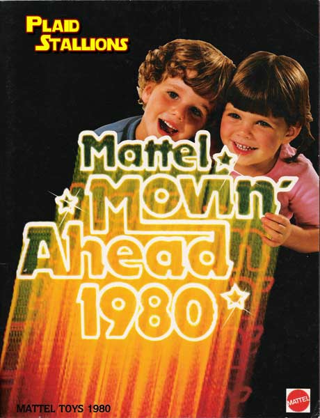 cover to the 1980 Mattel toys catalog