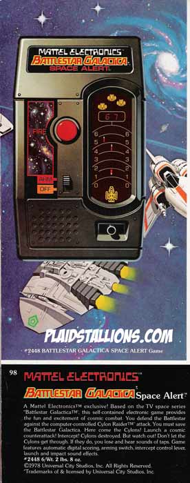1979 Battlestar Galactica Space Alert