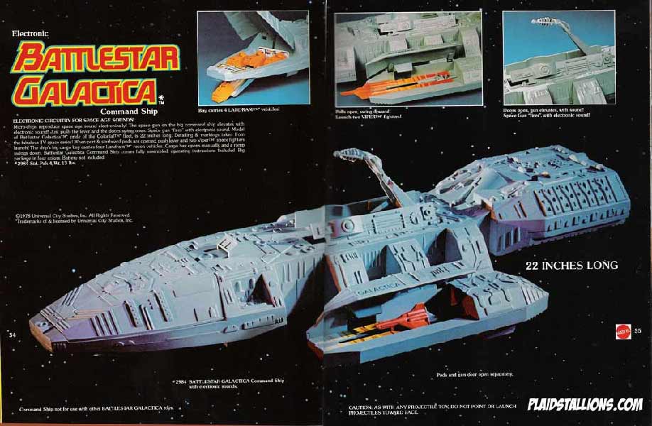 1979 Battlestar Galactica Play Set