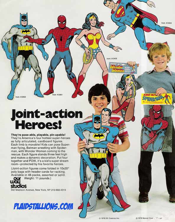 Our Ways Studios jointed superheroes
