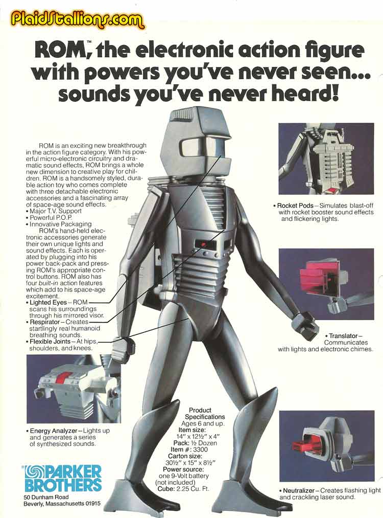 1979 Rom Space Knight Press Kit 