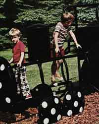 retro playground equipment