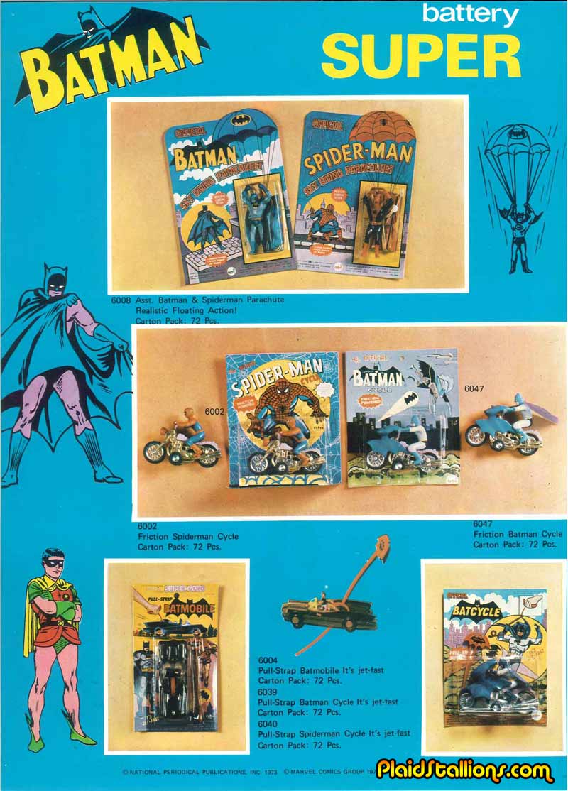 1974 AHI Super Heroes Catalog