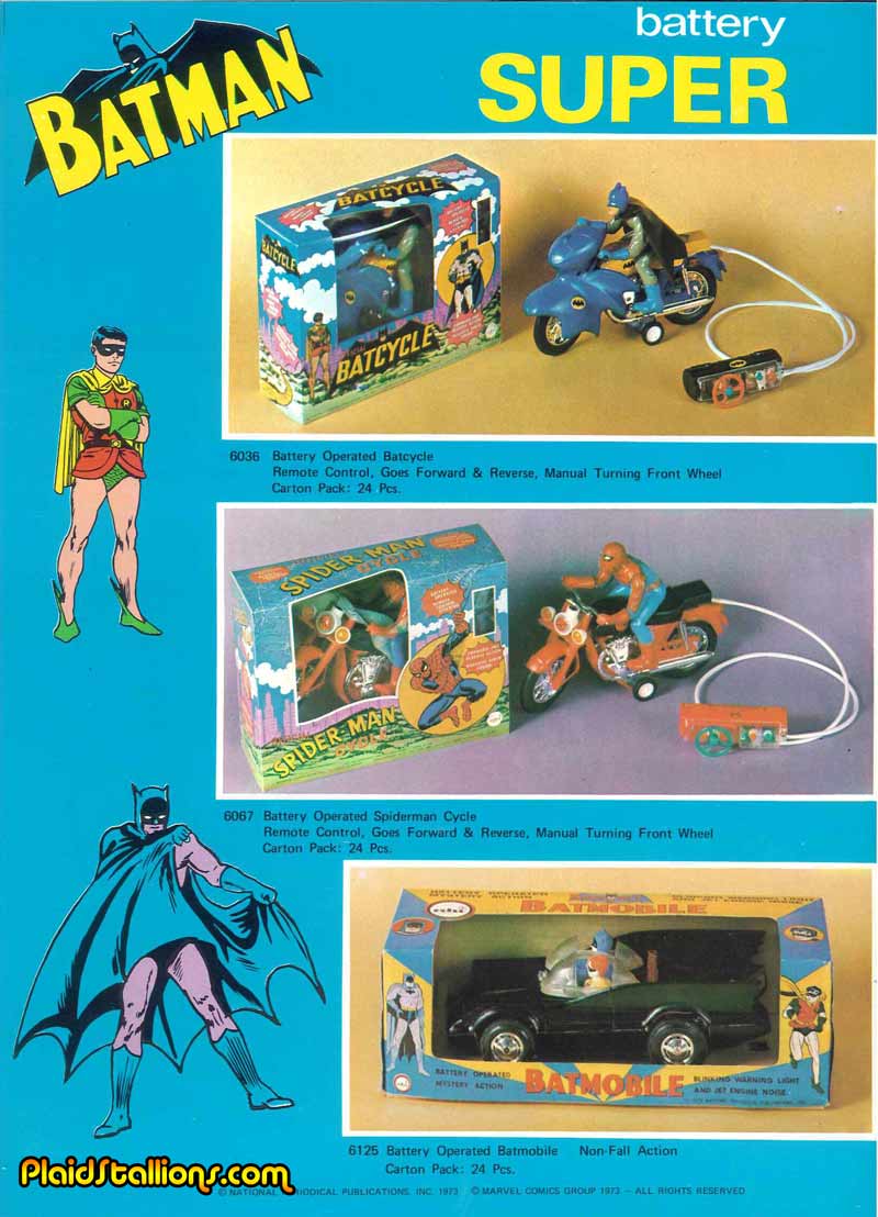 1974 AHI Super Heroes Catalog