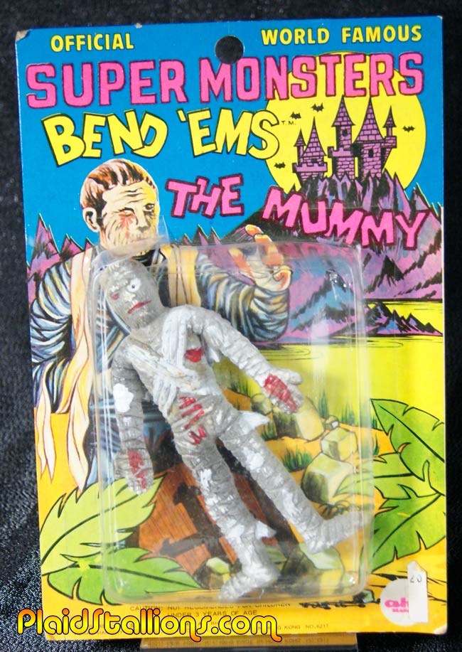 AHI Bendy mummy on card