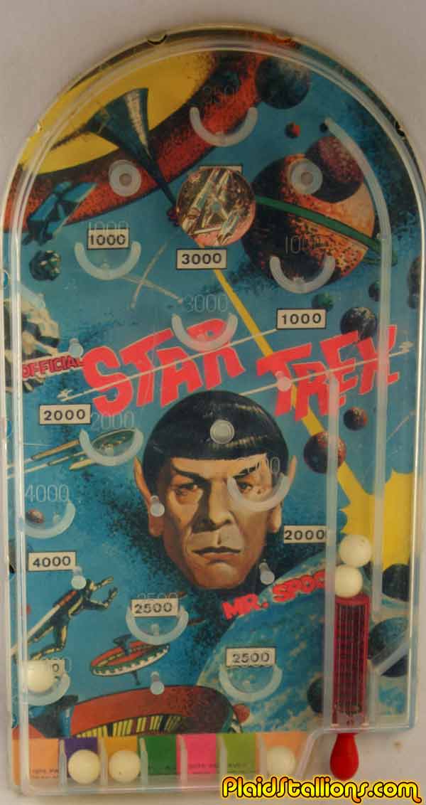 AHI Star Trek pinball game