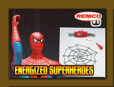 Remco Energized Superheroes section