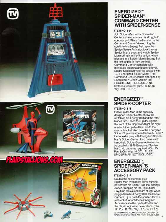 Remco Energized Spider-man