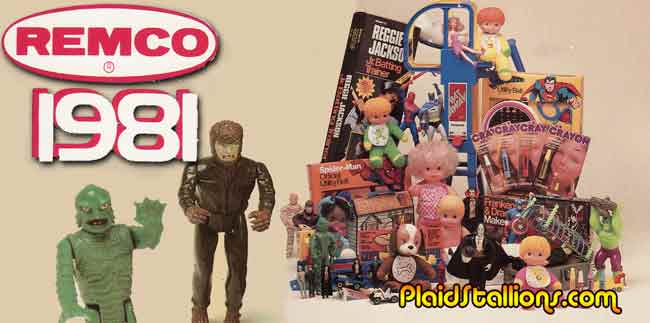 1981 Remco Toys Header