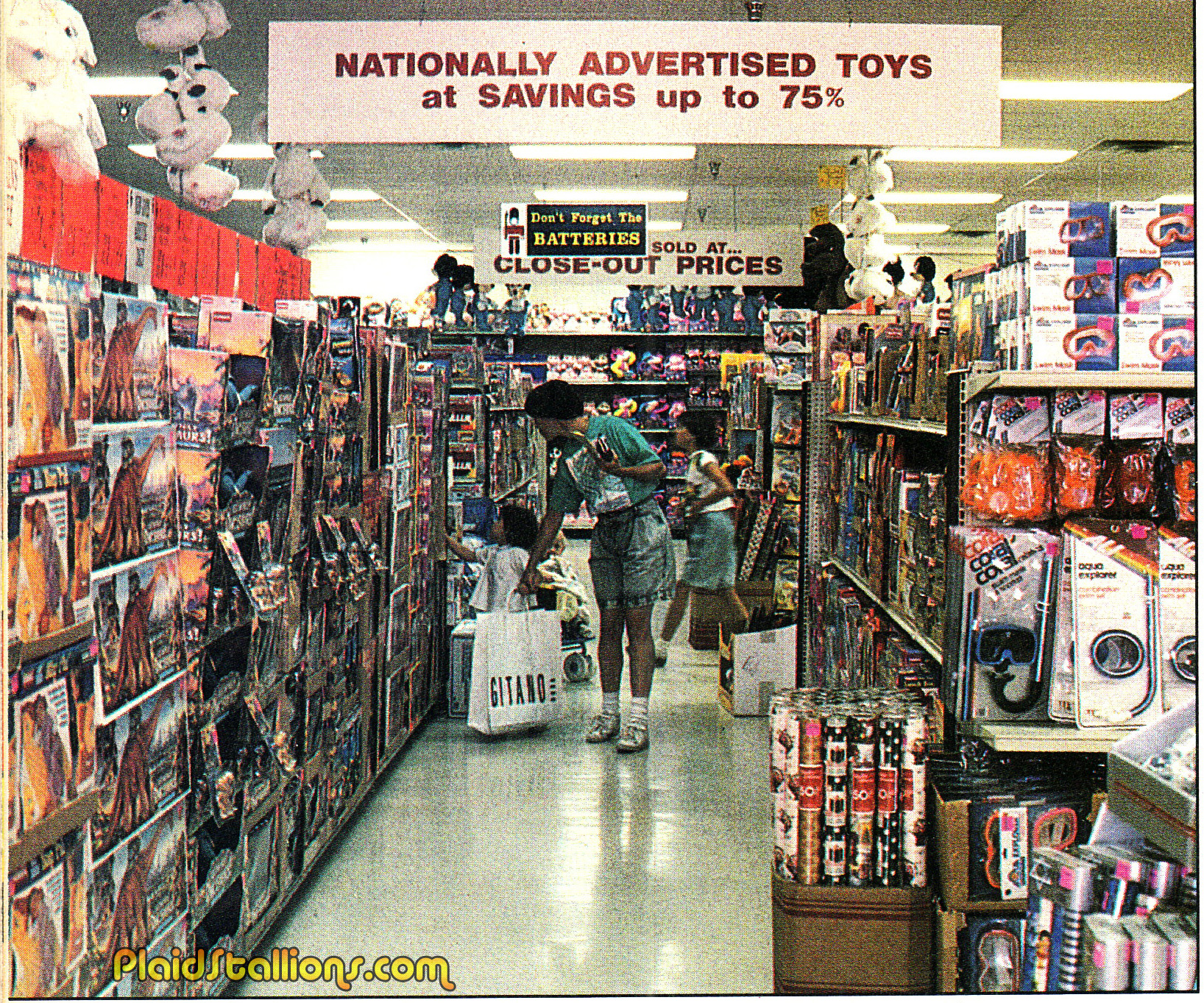 toys unlimited store in 1989