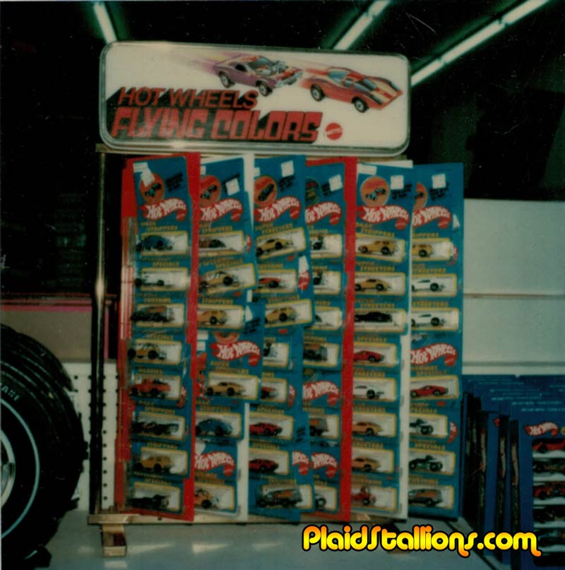 1977 Hot Wheels  store display