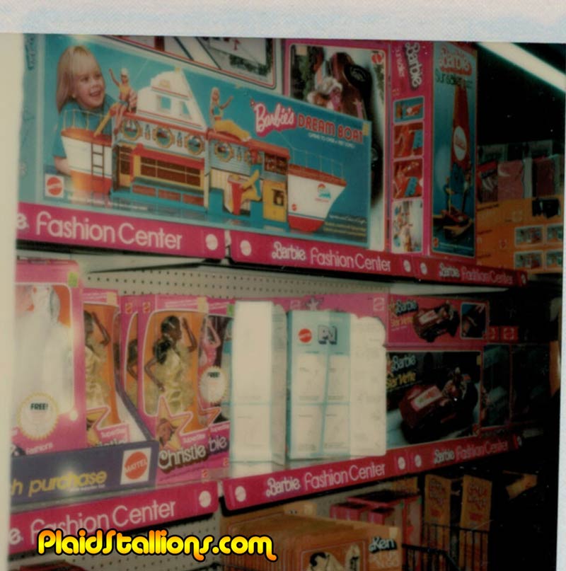Mattel Barbie store display 1978