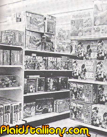 aisle of GI Joe