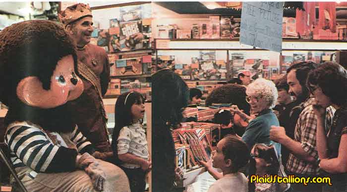 Monchichi Store Appearance in 1982