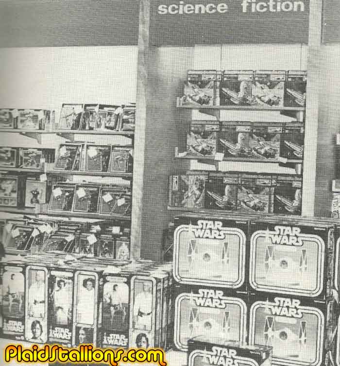 star wars section in macys 1978