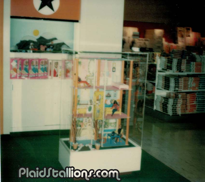 1977 Barbie store display