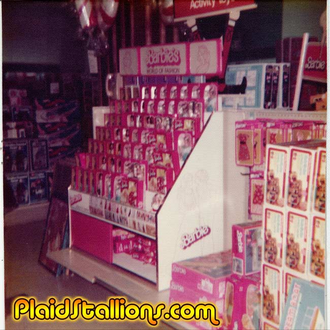 Barbie Display in 1979