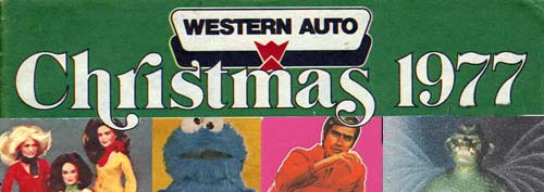 1977 Christmas Catalog from Western Auto
